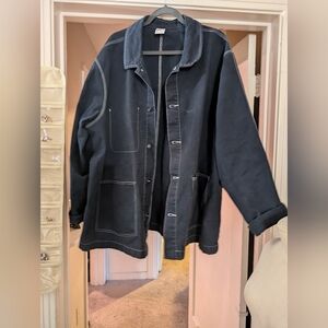 Nike Men's Dark Blue Shirt Jacket